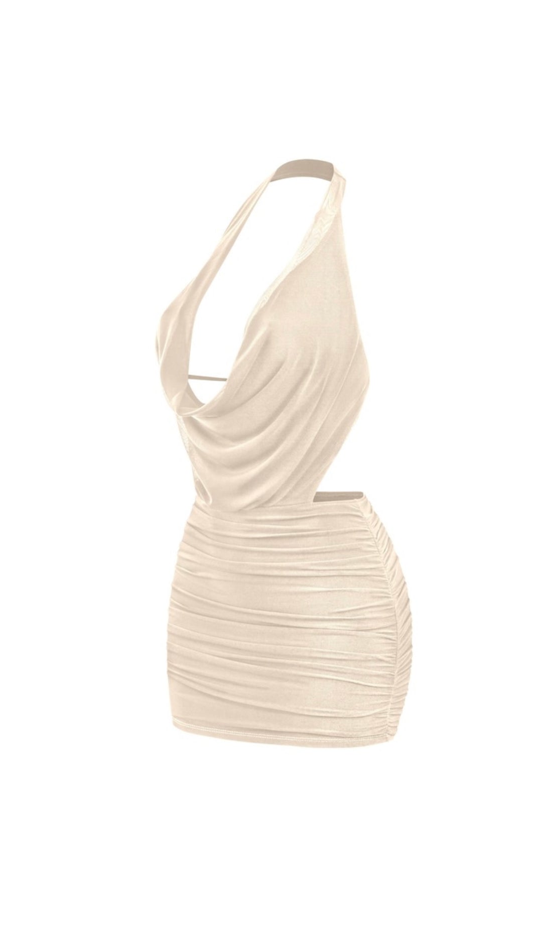 Nessa halter mini dress