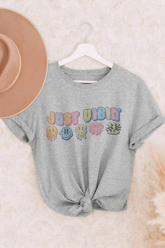 JUST UIBIN GRAPHIC TEE PLUS SIZE - Style Baby OMG Fashion Boutique - Stylebabyomg - Buy - Aesthetic Baddie Outfits - Babyboo - OOTD - Shie 