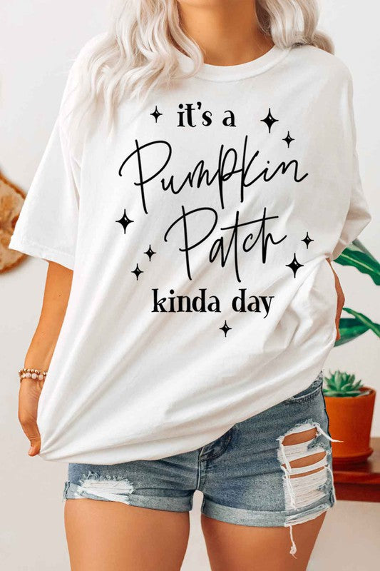 PUMPKIN PATCH DAY T SHIRT PLUS SIZE - Style Baby OMG Fashion Boutique - Stylebabyomg - Buy - Aesthetic Baddie Outfits - Babyboo - OOTD - Shie 