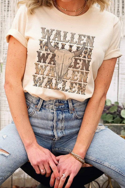 WALLEN GRAPHIC TEE - Style Baby OMG Fashion Boutique - Stylebabyomg - Buy - Aesthetic Baddie Outfits - Babyboo - OOTD - Shie 