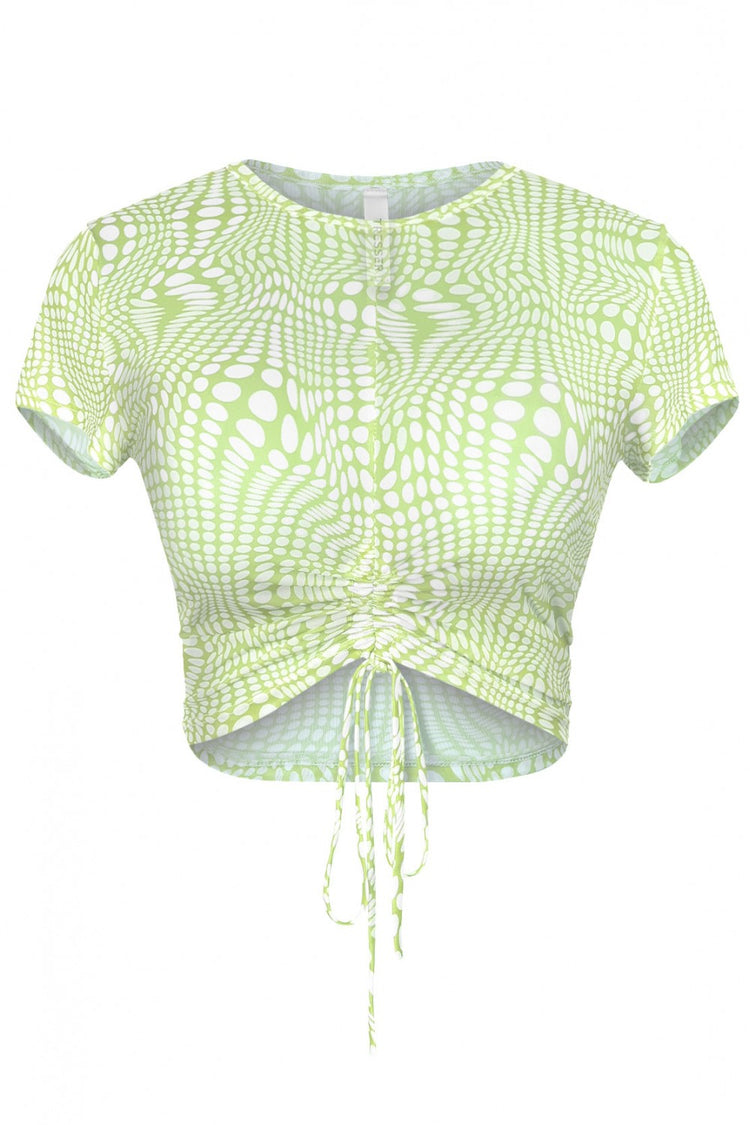 Orielya Baddie Short Sleeve Crop Top - Style Baby OMG Fashion Boutique - Stylebabyomg - Buy - Aesthetic Baddie Outfits - Babyboo - OOTD - Shie 
