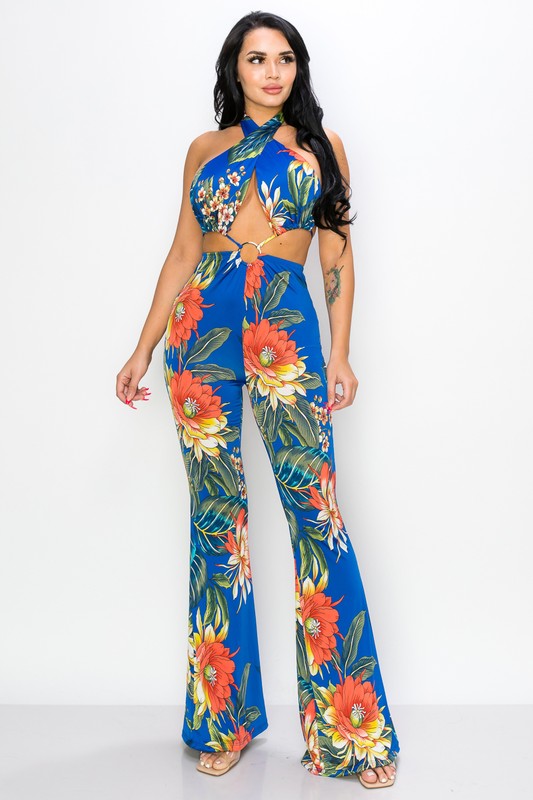 My Sunset Love Tropical Romper - Style Baby OMG Fashion Boutique - Stylebabyomg - Buy - Aesthetic Baddie Outfits - Babyboo - OOTD - Shie 
