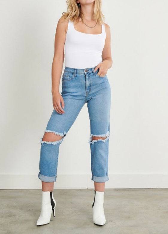 Babygirl Jeans - Style Baby OMG Fashion Boutique - Stylebabyomg - Buy - Aesthetic Baddie Outfits - Babyboo - OOTD - Shie 