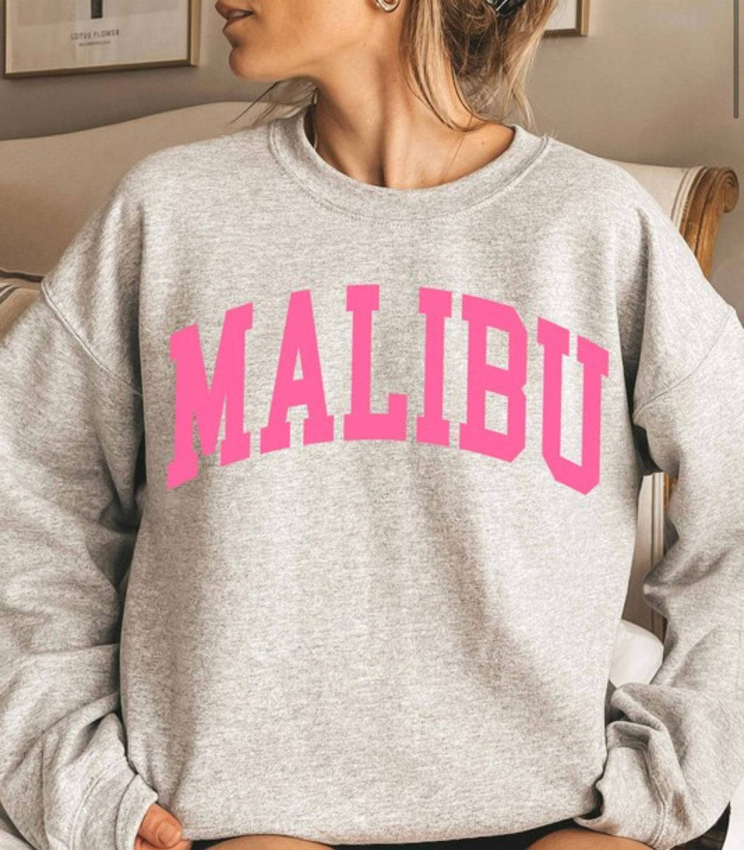 Malibu sweatshirt - Style Baby OMG Fashion Boutique - Stylebabyomg - Buy - Aesthetic Baddie Outfits - Babyboo - OOTD - Shie 